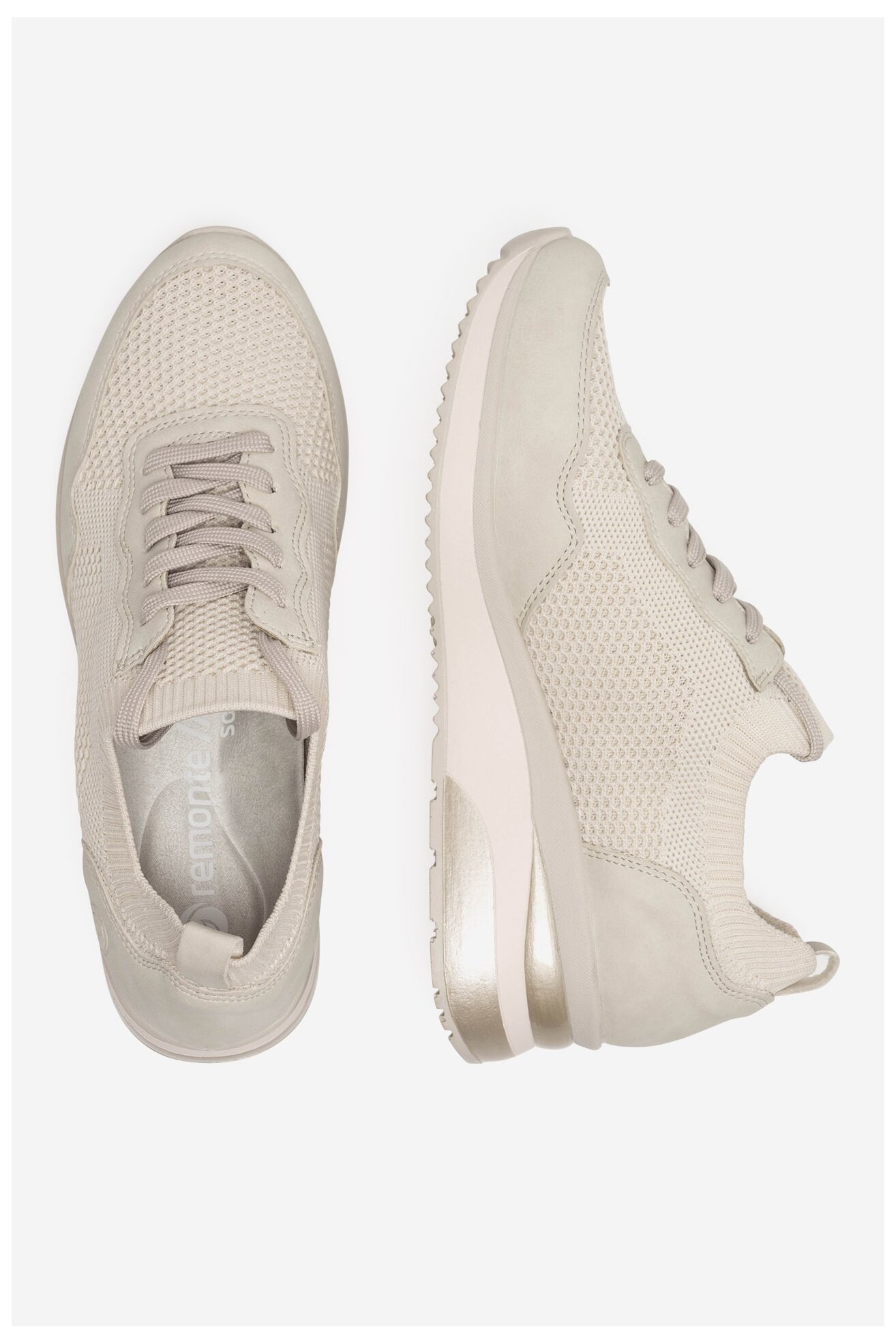 Sneakers Remonte D2406-60 Beżowy