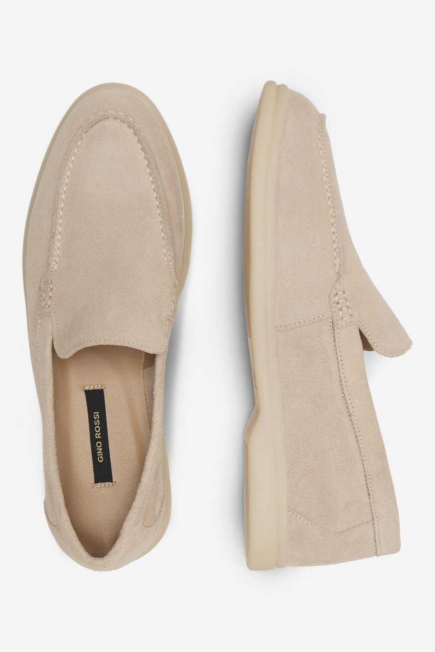 
                Gino Rossi - Mokasyny zamszowe - 5903698620527