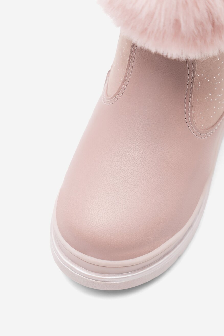 Lasocki Kids - Kozaki skórzane ocieplane - 5905588135531