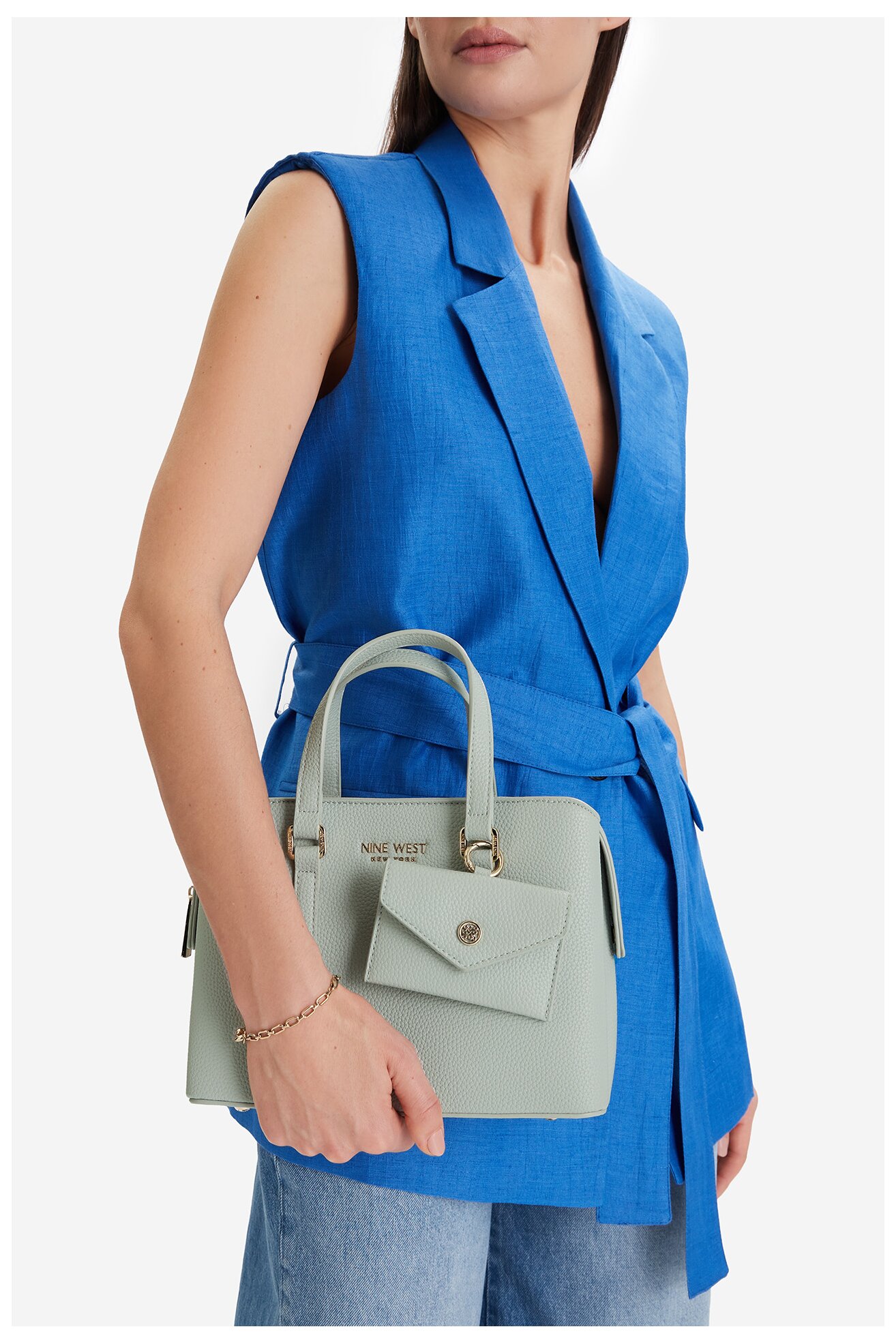 Сумка З Ремінцем NINE WEST CEO-NIRA-KY251 ГОЛУБИЙ
