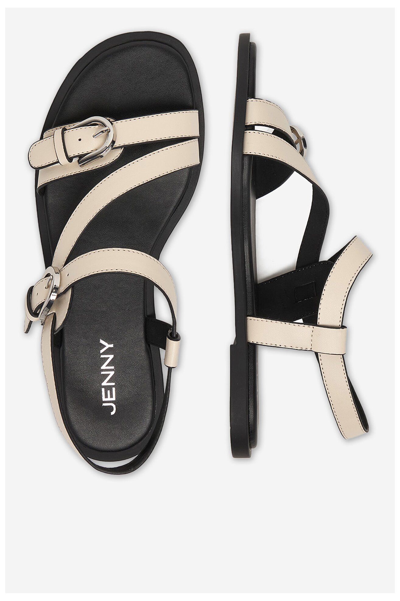 Sandały Jenny CEO-WS6700-01 Kremowy