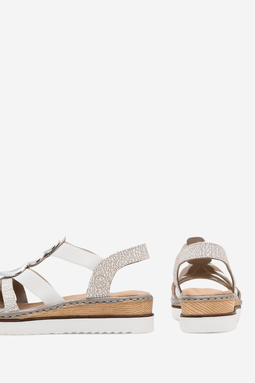 
                Rieker - Skórzane sandały - 2230056150147