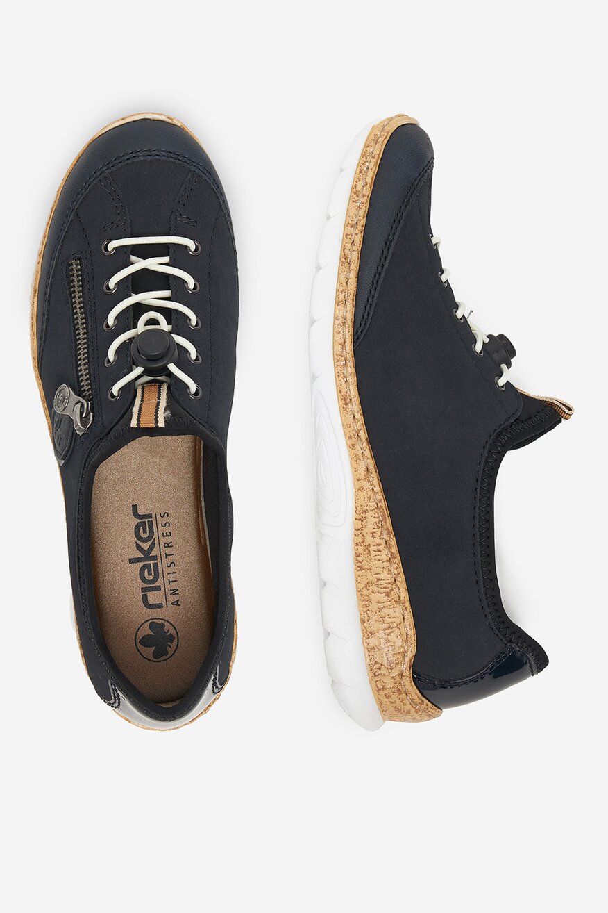 Tornacipő Rieker MÉLYKÉK - 2230078401319