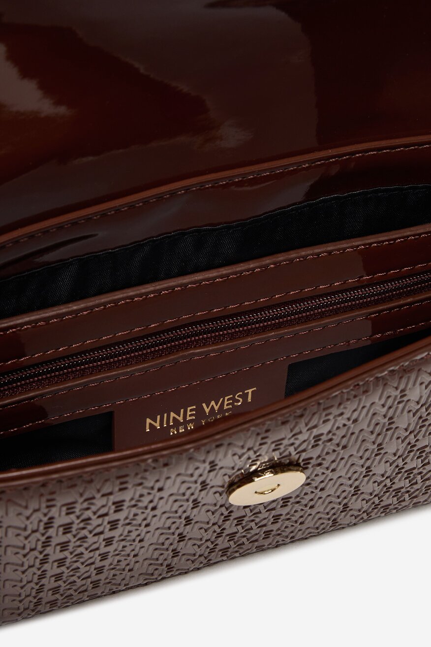 
                Дамска чанта NINE WEST КАФЯВ - 5906751259276