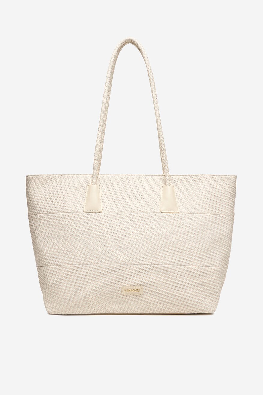 Дамска чанта Lasocki CEO-LSK-L-005-09 СЛОНОВА КОСТ - 5906751521533