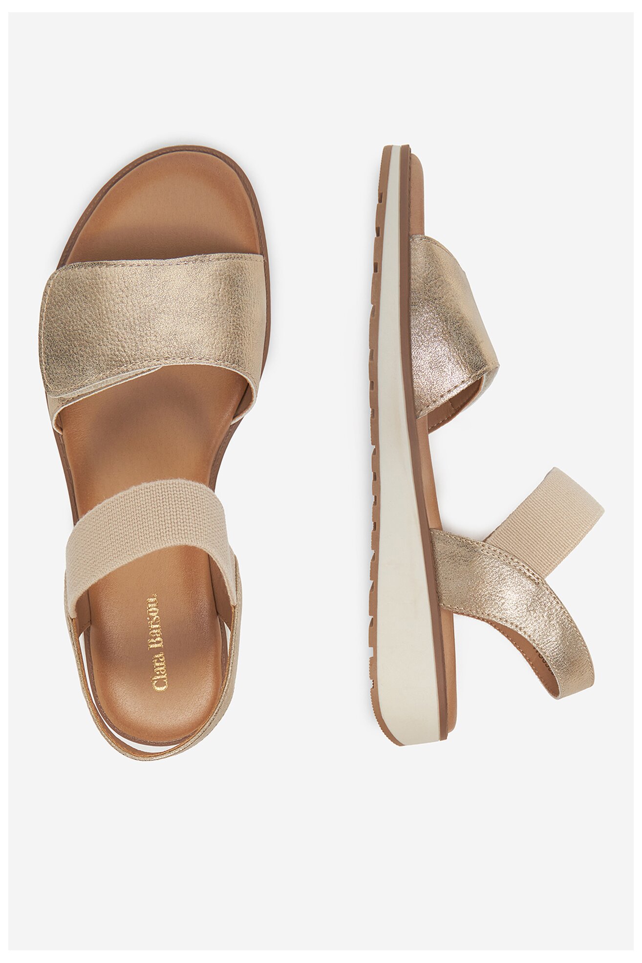 Сандалі Clara Barson WS6535-02 БЕЖЕВИЙ