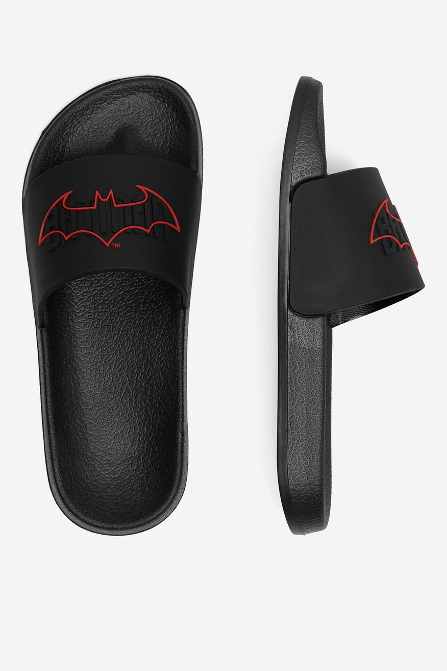 Plážové pantofle Batman ČERNÁ - 5905588562405