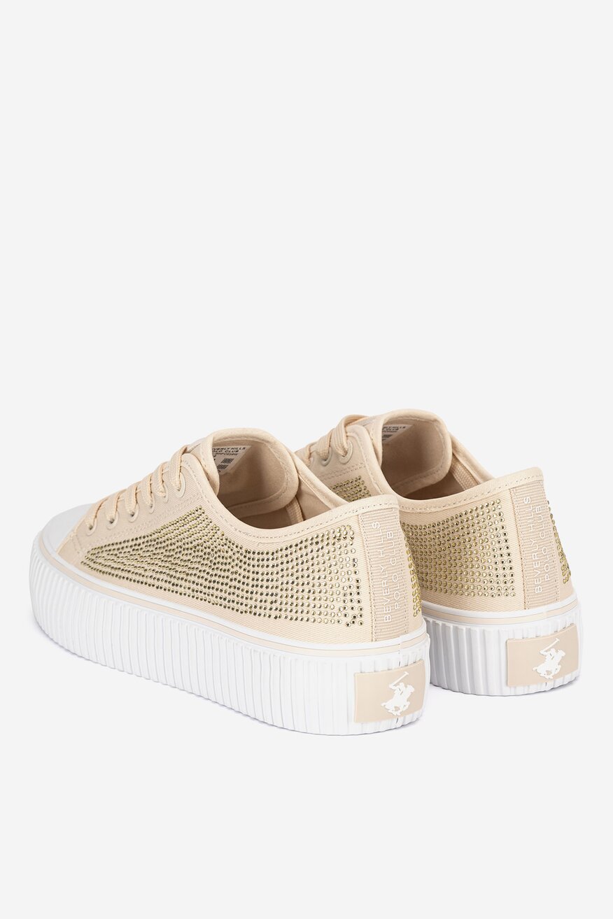 
                Plátěná obuv Beverly Hills Polo Club BÉŽOVÁ - 5905588811176