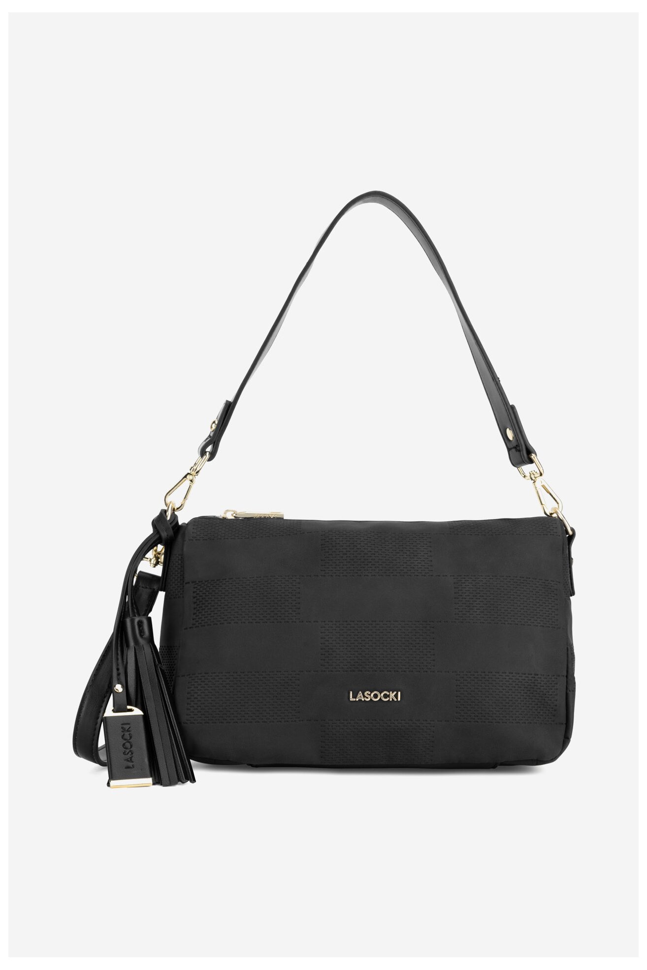 Дамска чанта Lasocki LSK-K-043-06 ЧЕРЕН