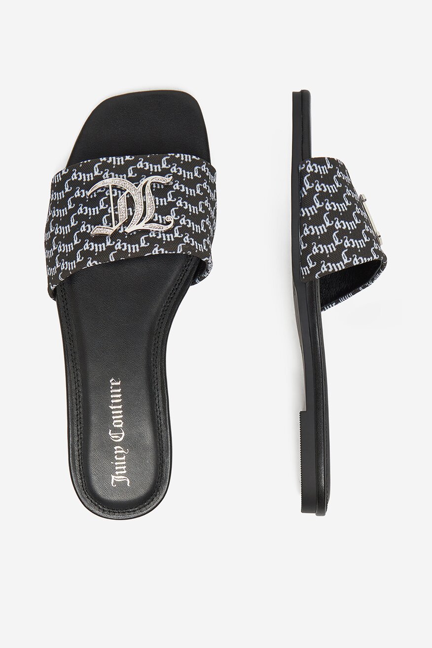 
                Flip-flop Juicy Couture FEKETE - 5906751062753