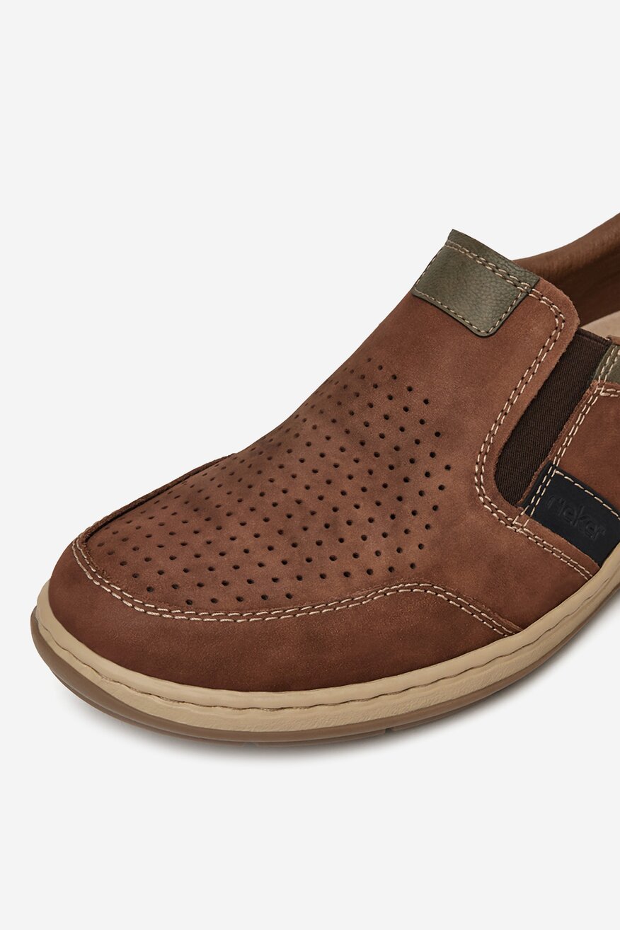 Polobotka Rieker HNĚDÁ - 2230078385183