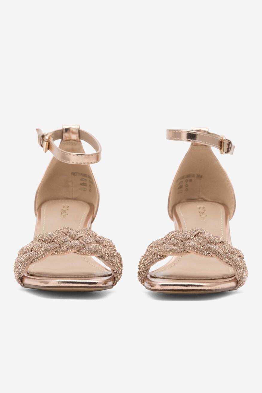 DeeZee - Sandały złote - 5904862840710