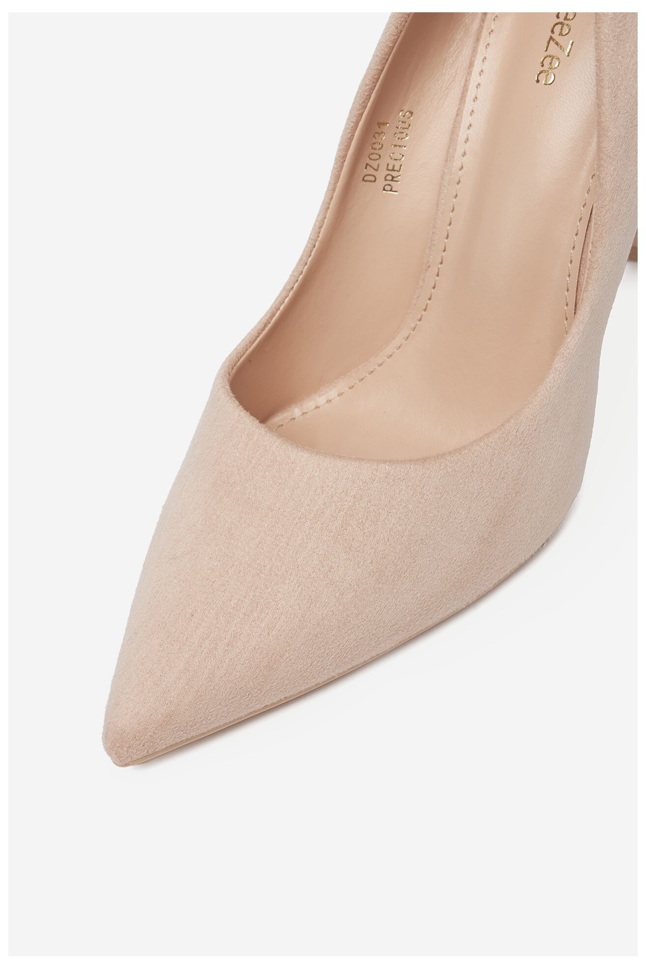 Czółenka DeeZee DZ0031 Beżowy