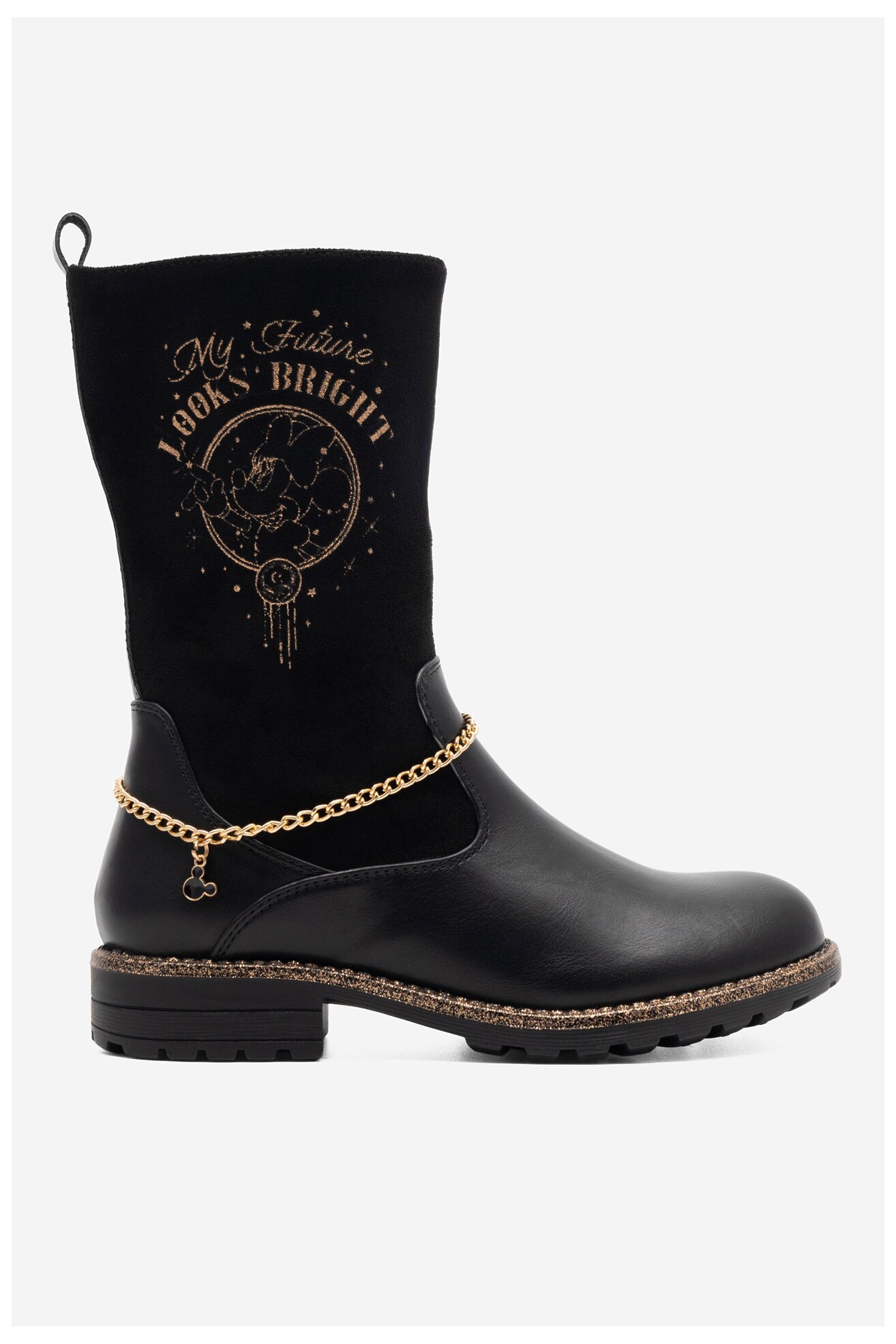 Cizme Mickey&Friends CS-136DSTC NEGRU