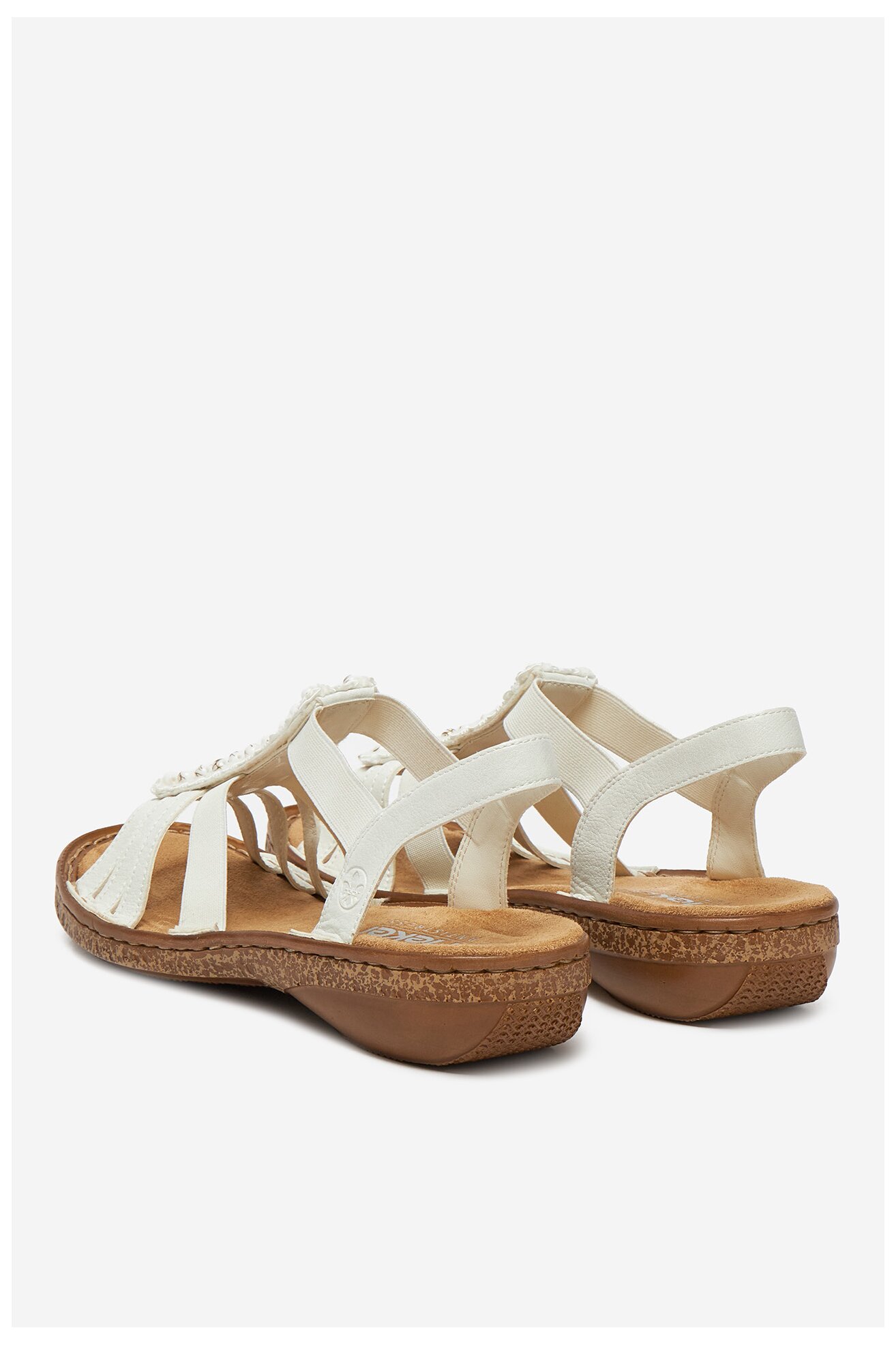 Sandały Rieker 62809-60 Biały