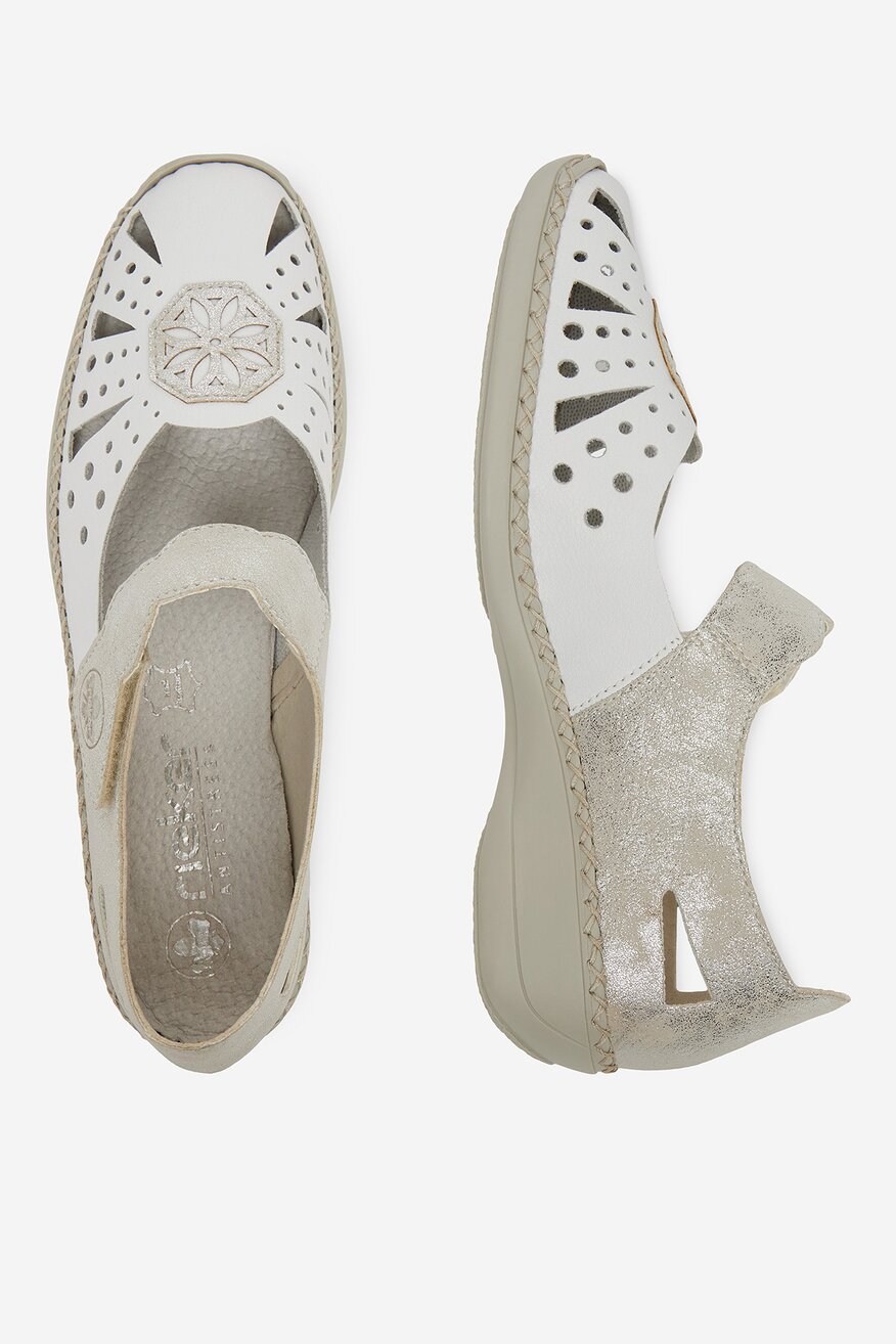 balerini Rieker IVORY - 2230078423212
