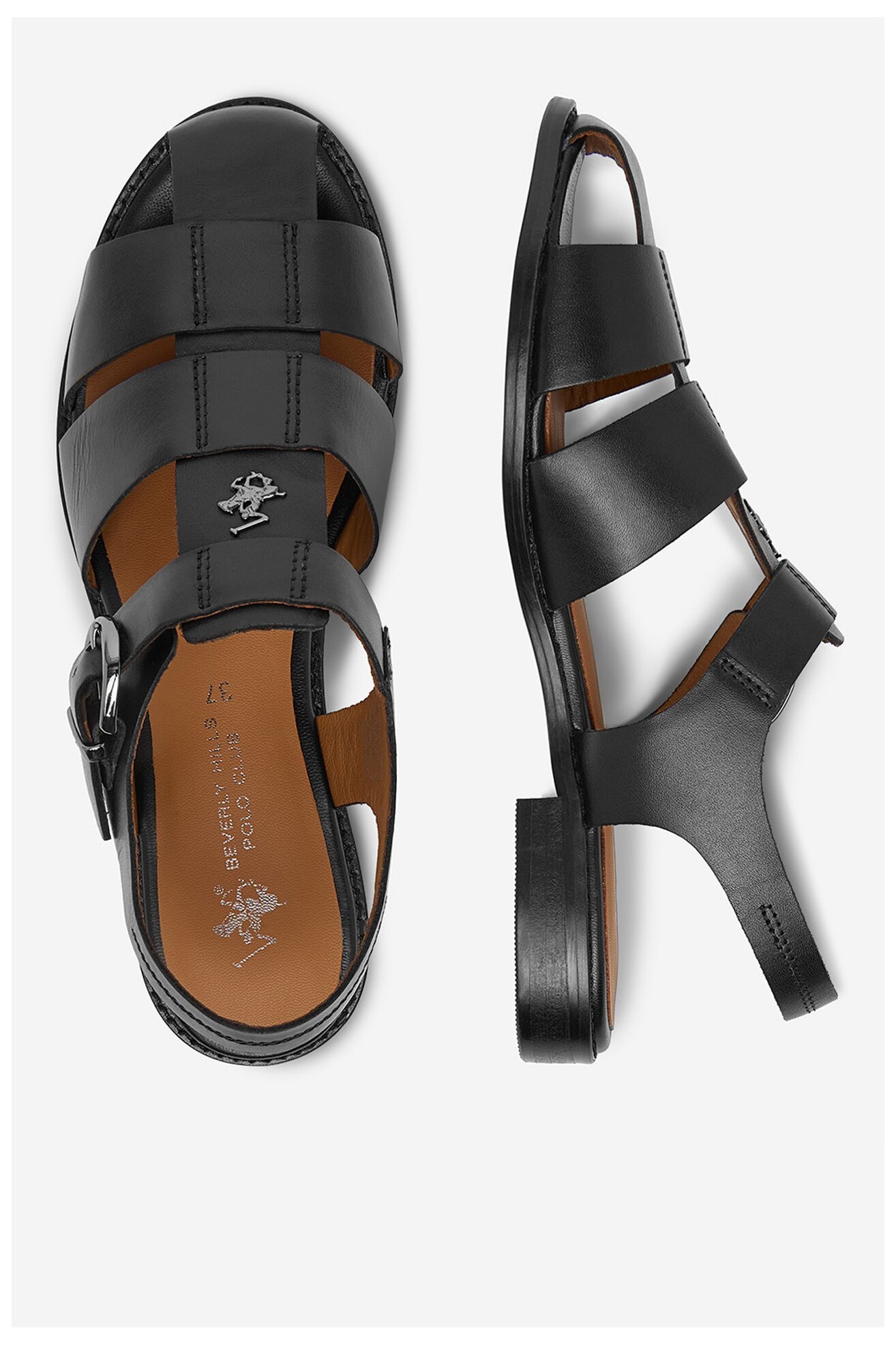 Sandały Beverly Hills Polo Club EO-WB-GEMMA-13 Czarny