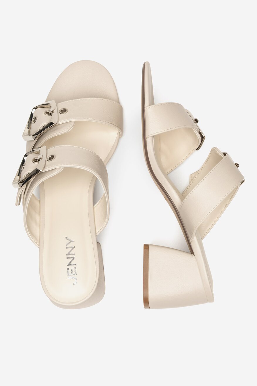 Jenny - Klapki na słupku - 5903698763187