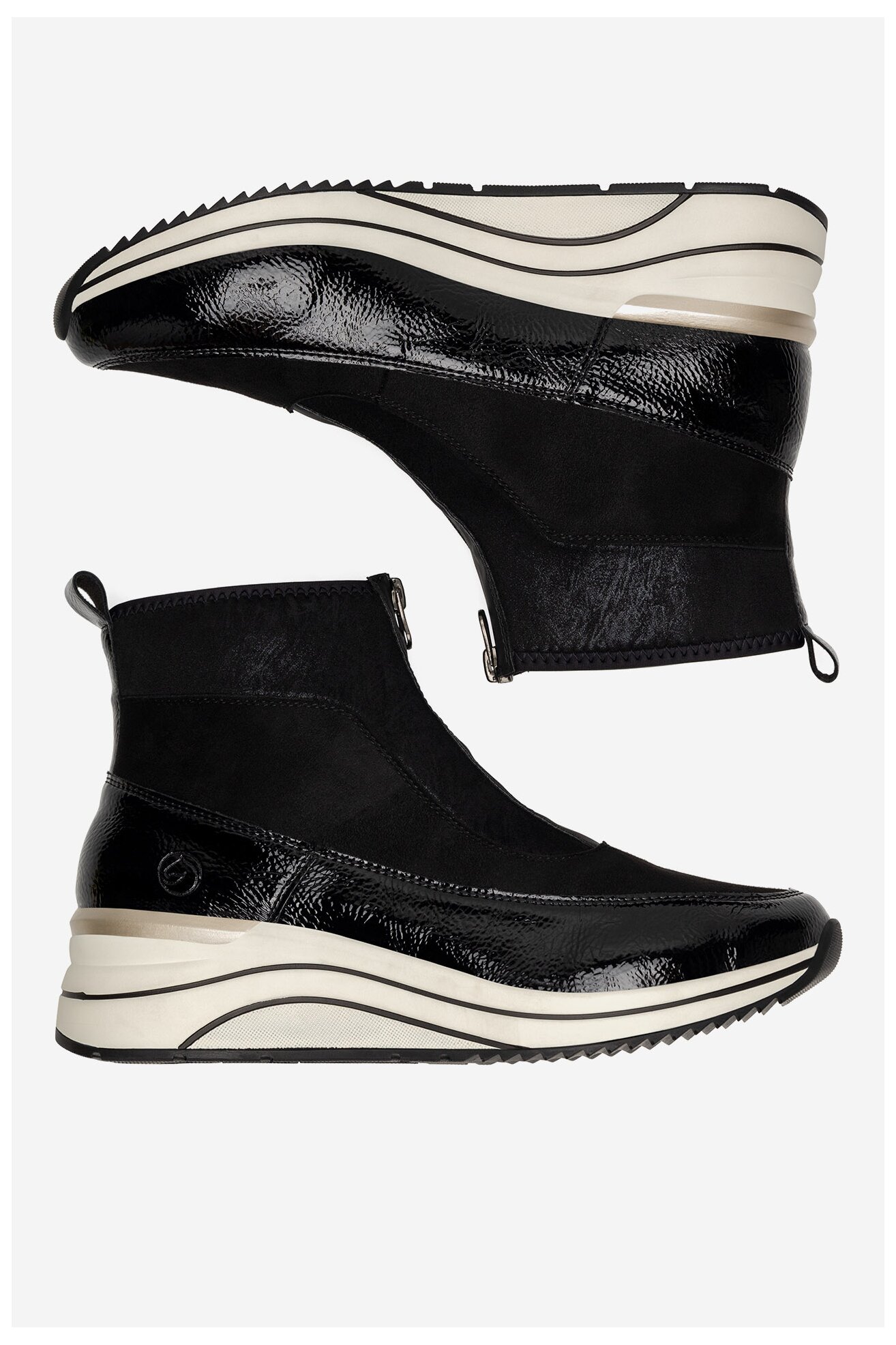 Bokacsizma Remonte D0T71-01 FEKETE