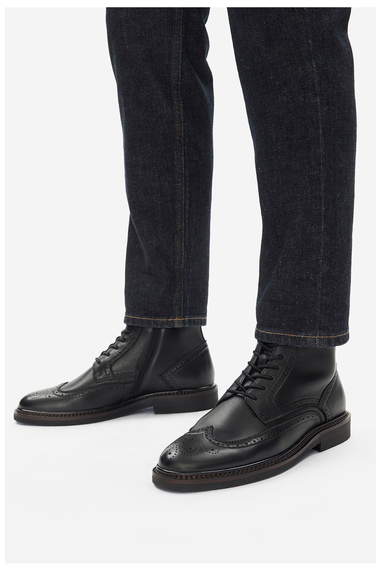 Черевики Gino Rossi EO-Y51-451-AB102 ЧОРНИЙ