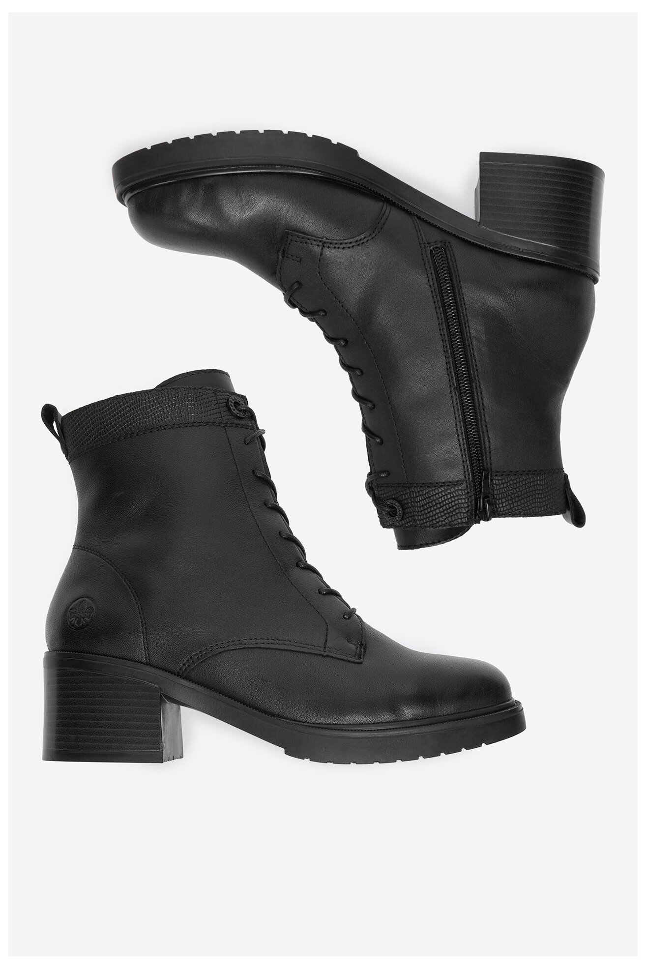 Botki Rieker CEO-Y5201-00 Czarny