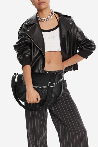 Сумка З Ремінцем Juicy Couture CEO-BIJXT8995WVP ЧОРНИЙ