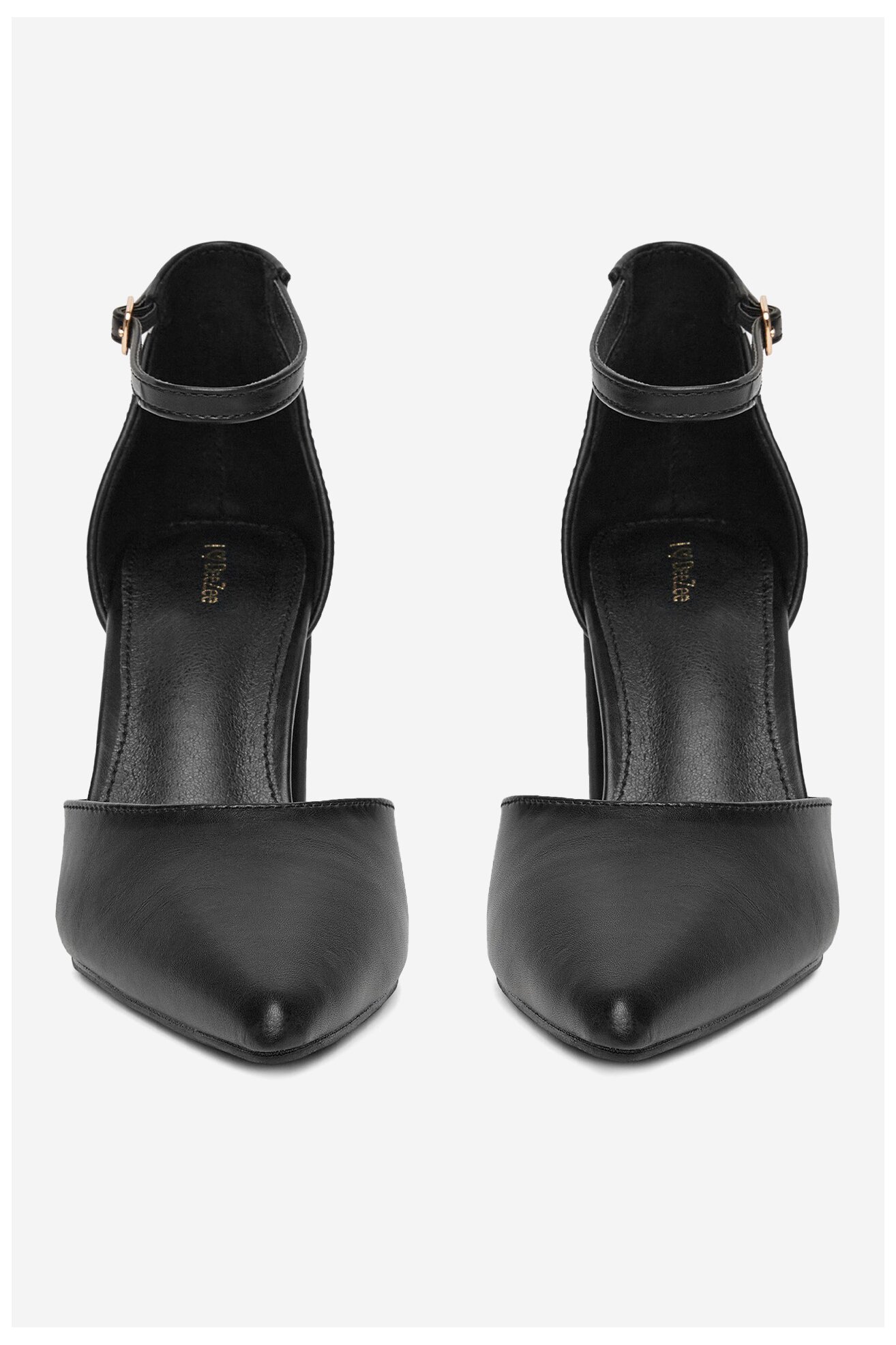 Czółenka DeeZee LWXH916-4 Czarny