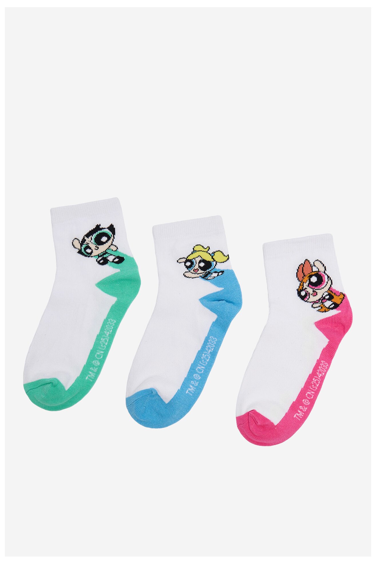 Soseste POWERPUFF GIRLS CEO-ACCCS-AW25-314WBPPG(3-PACK) ALB