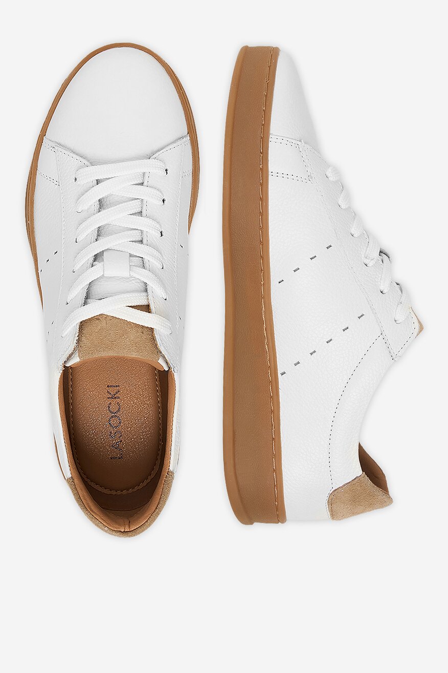 
                Lasocki - Sneakersy skórzane - 5906751553046