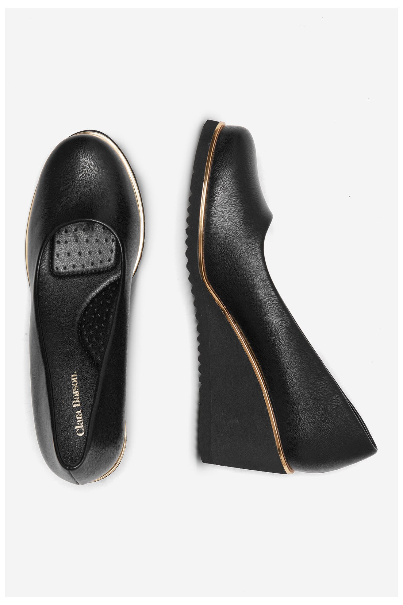 Polobotka Clara Barson CORNELIA LS5930-01A ČERNÁ