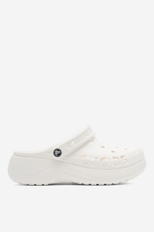Папуче за базен Crocs C-BAYA PLATFORM CLOG 208186-100 BELA