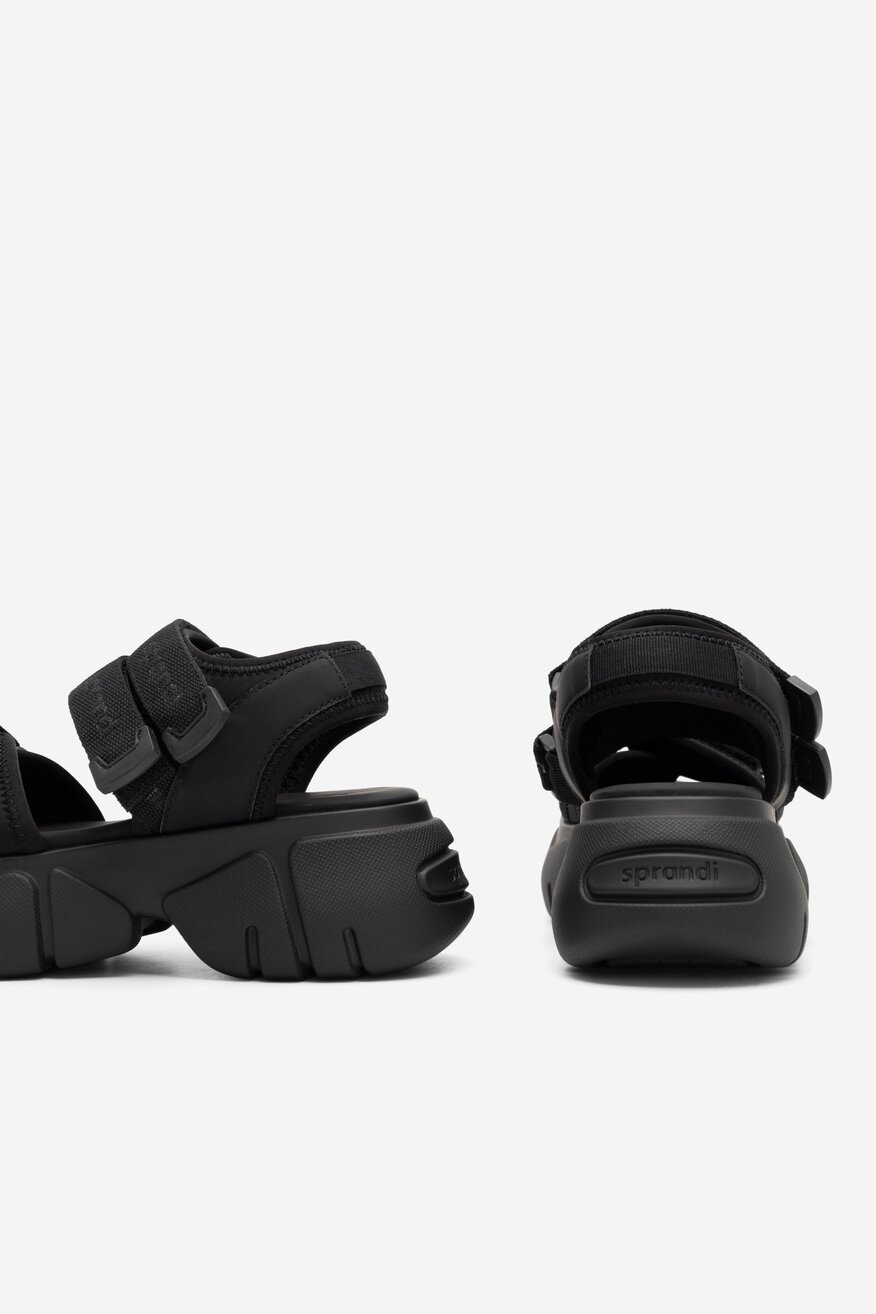 
                Sprandi - Sandały czarne - 5904862865577