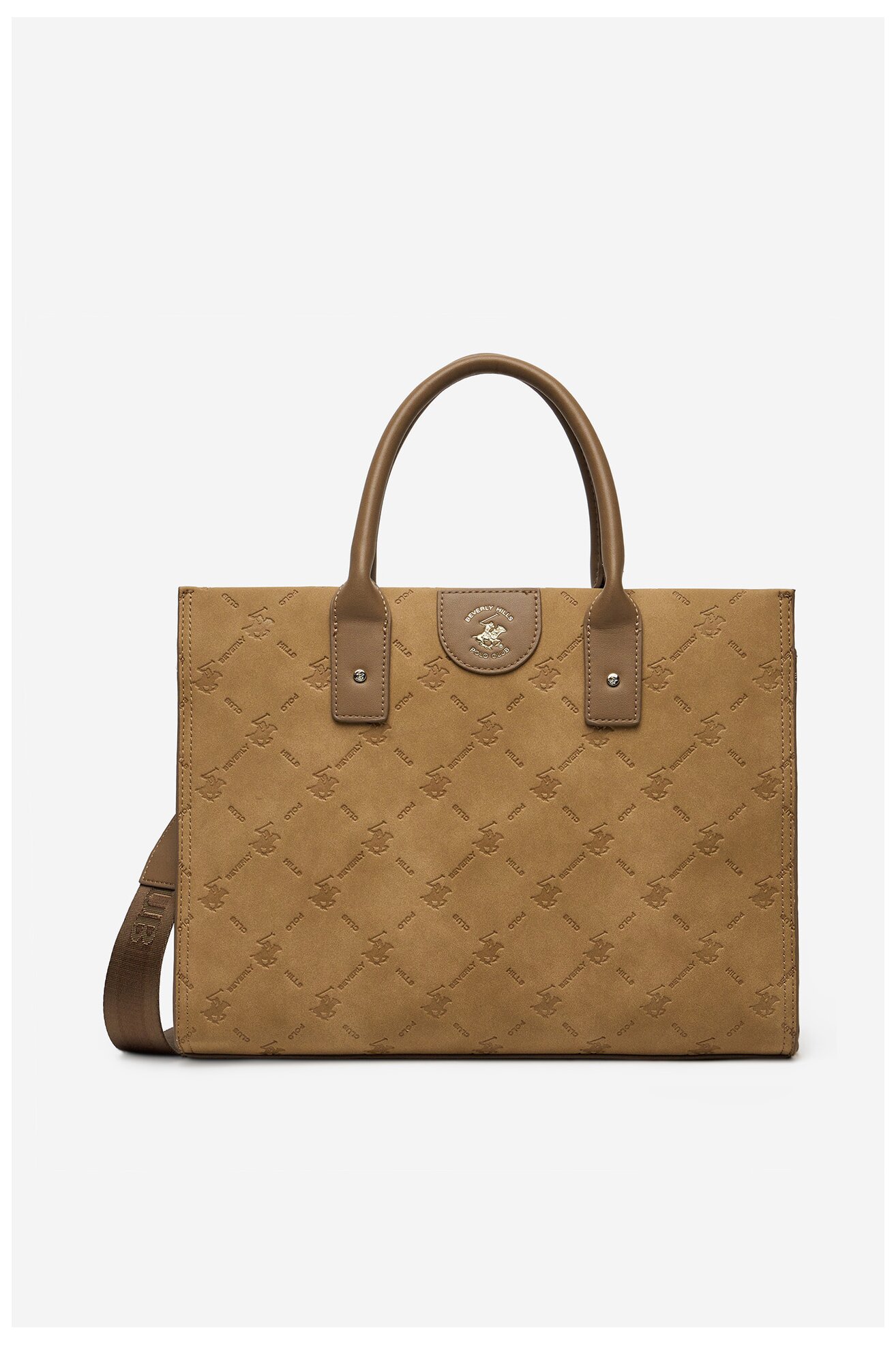 Дамска чанта Beverly Hills Polo Club BHPC-L-002-07 КАМЕЛ