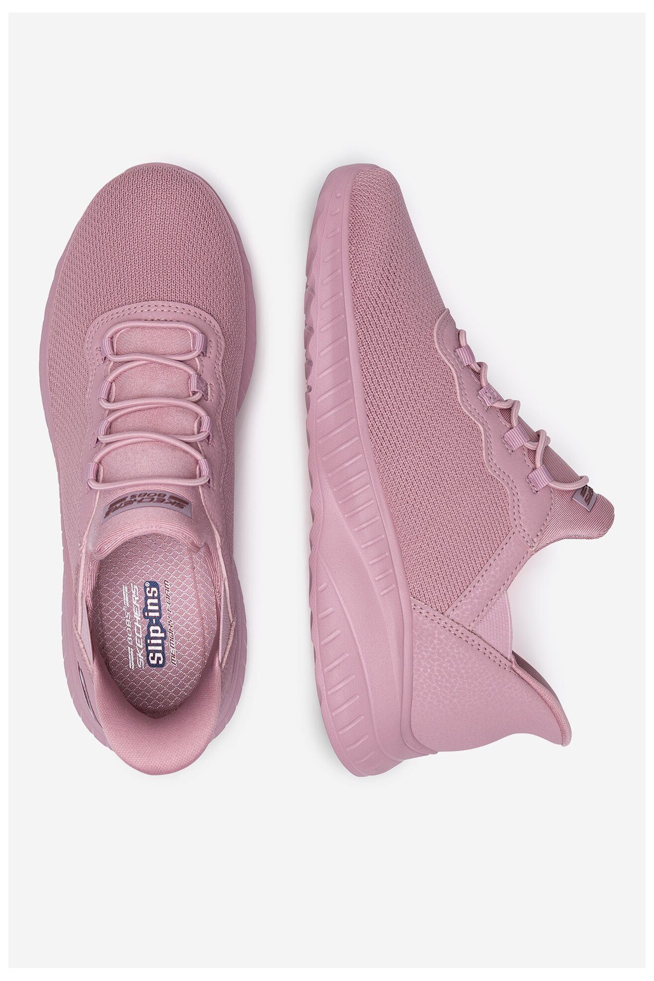 Sportovní obuv Skechers BOBS SQUAD CHAOS 117500 ROS RŮŽOVÁ