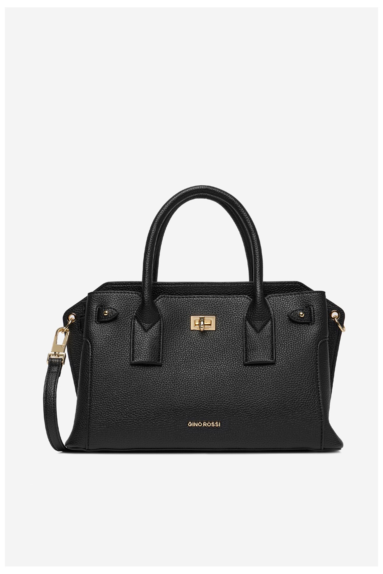 Сумка З Ремінцем Gino Rossi EO-LX20081 ЧОРНИЙ