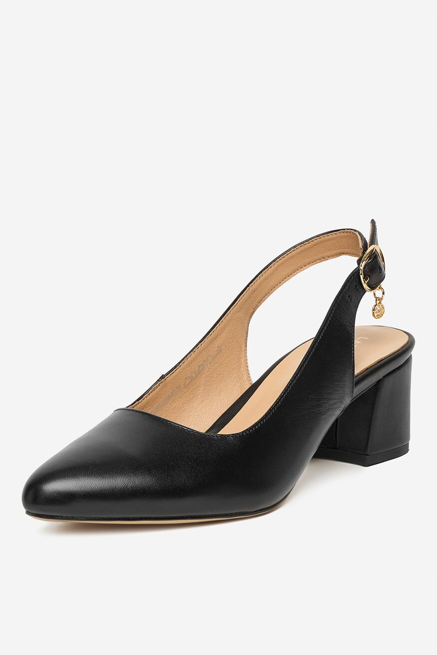 
                Lasocki - Czółenka skórzane - 5906751573396