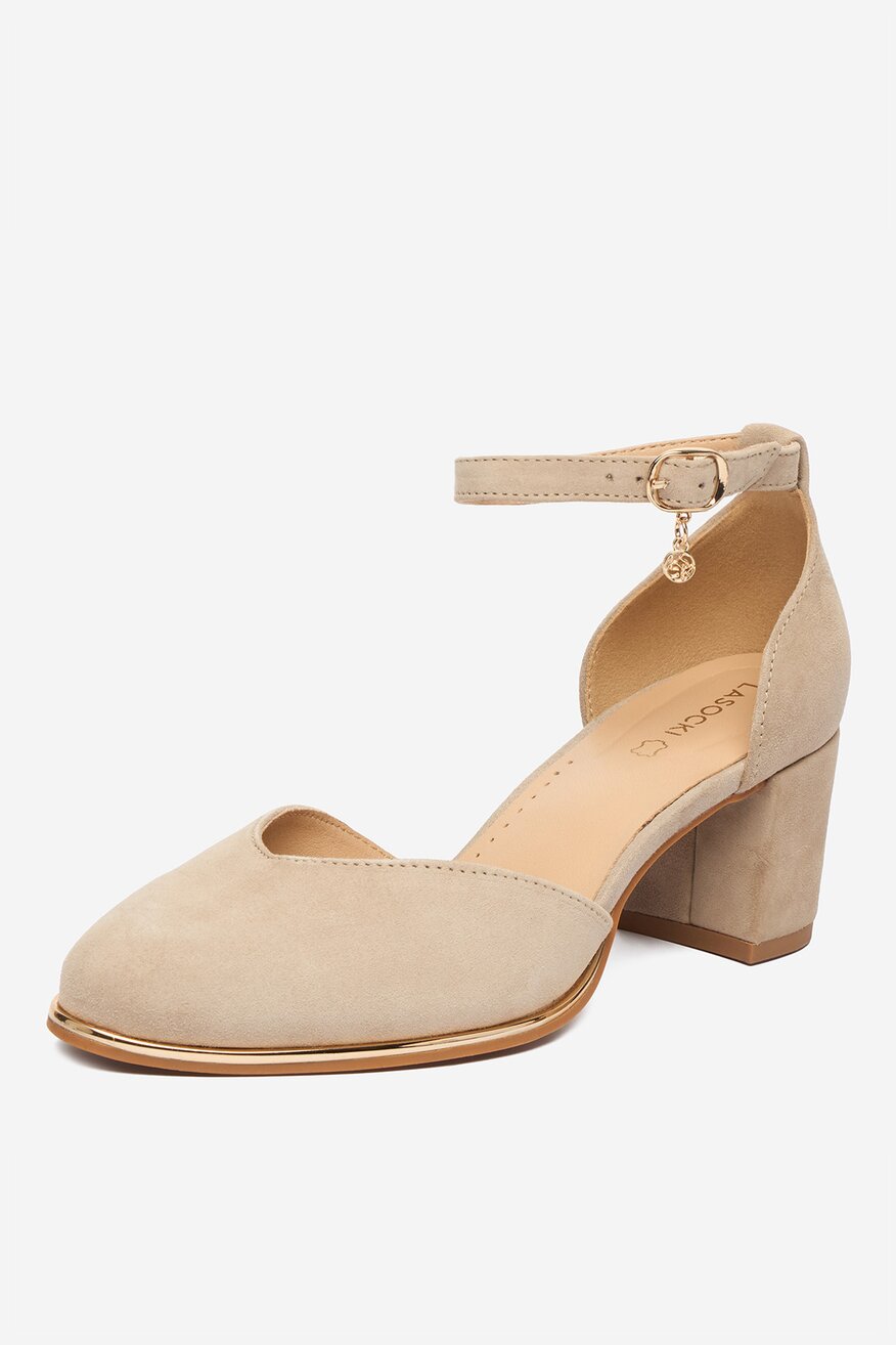 
                Lasocki - Czółenka skórzane - 5906751578483