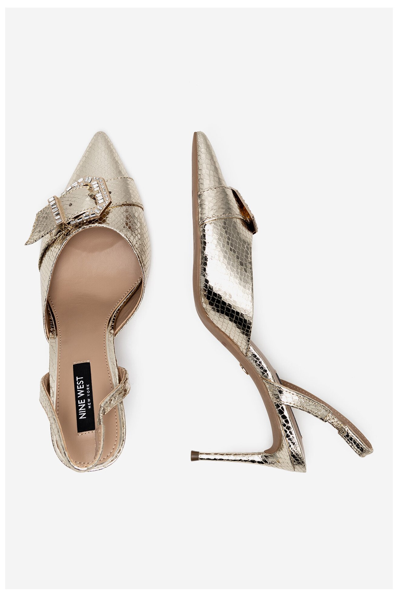 Туфлі-Човники NINE WEST SJ1489-6 ЗОЛОТИЙ