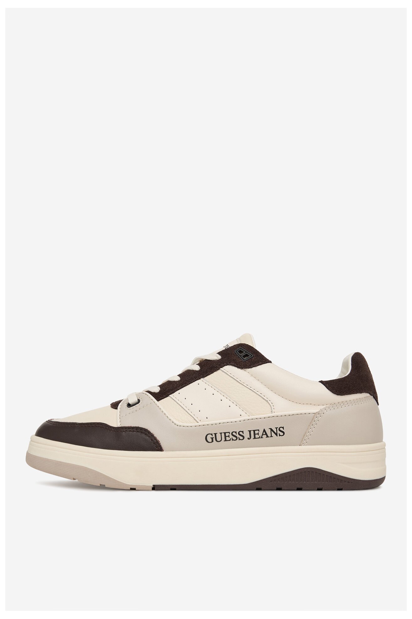 Sneakers GUESS JEANS EO-TEKSAS-01 126AM Kremowy