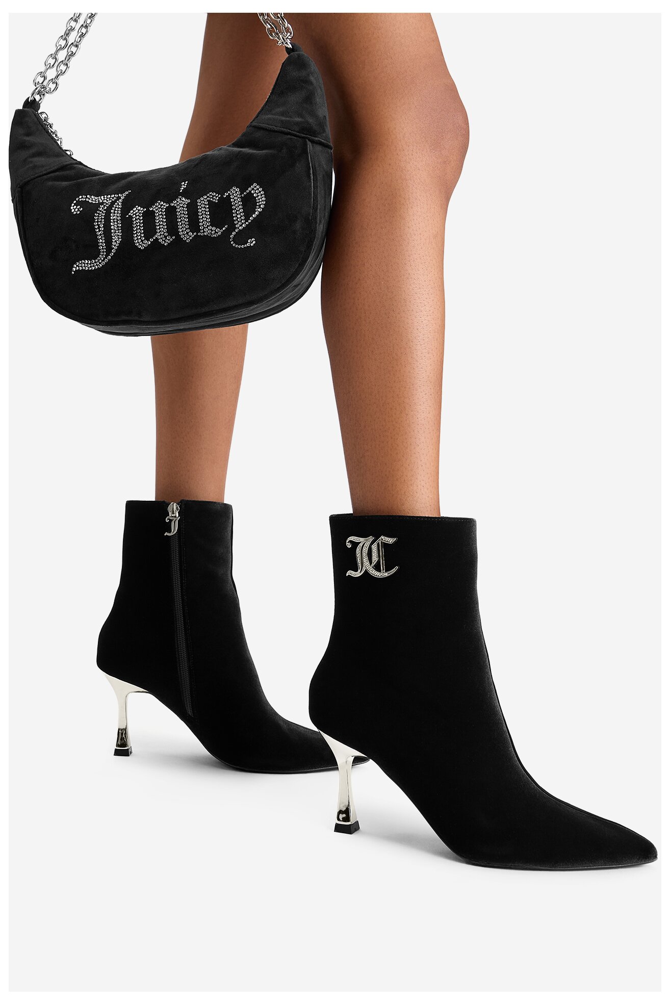 Botki Juicy Couture EO-R24SS94660 Czarny