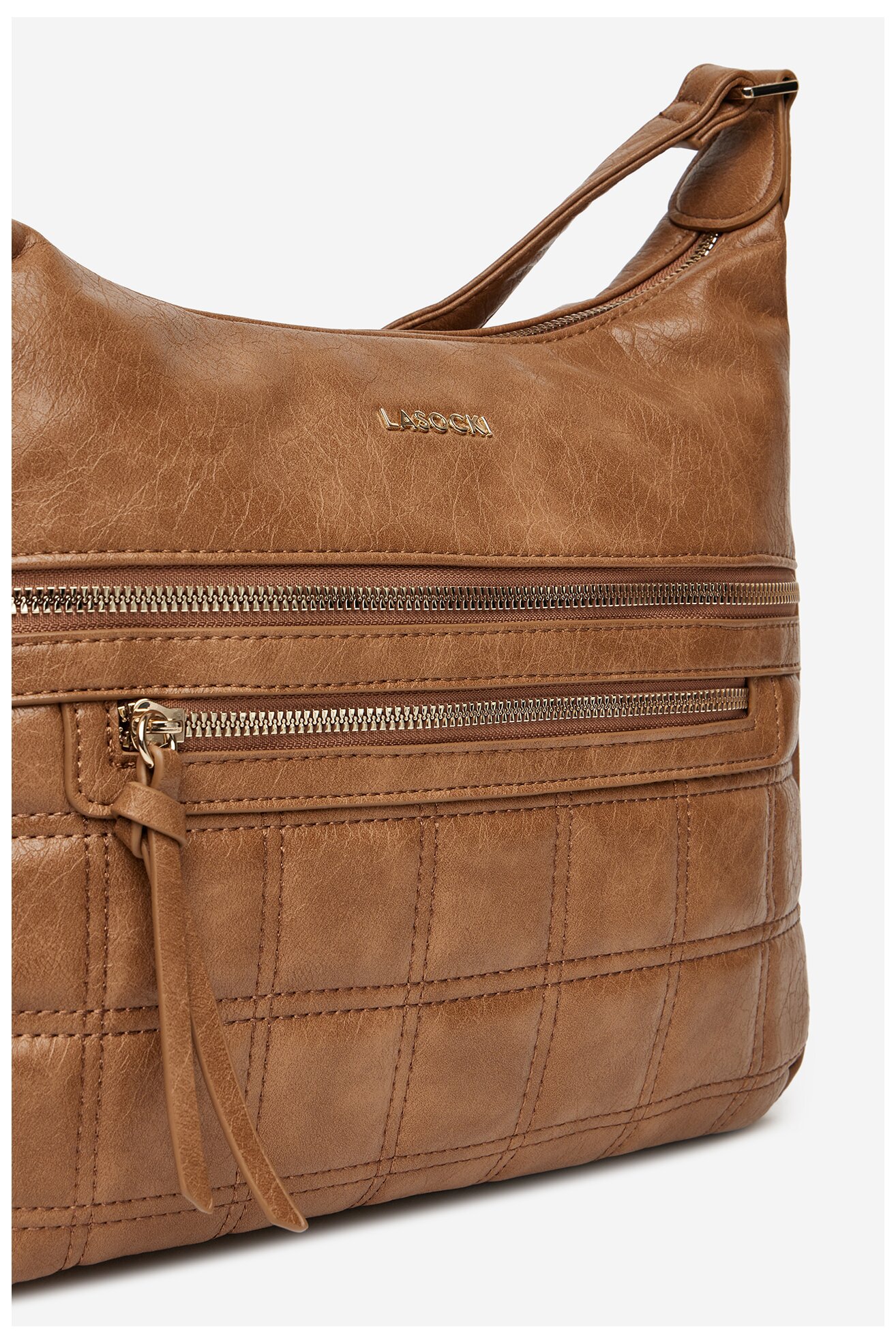 Дамска чанта Lasocki C-LSK-L-010-08 КАФЯВ