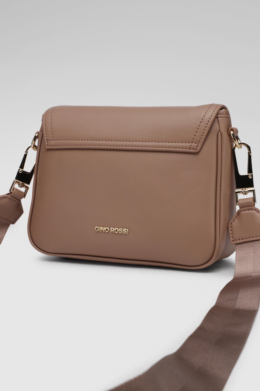 
                Gino Rossi - Torebka skórzana z aplikacją - 5903698440248