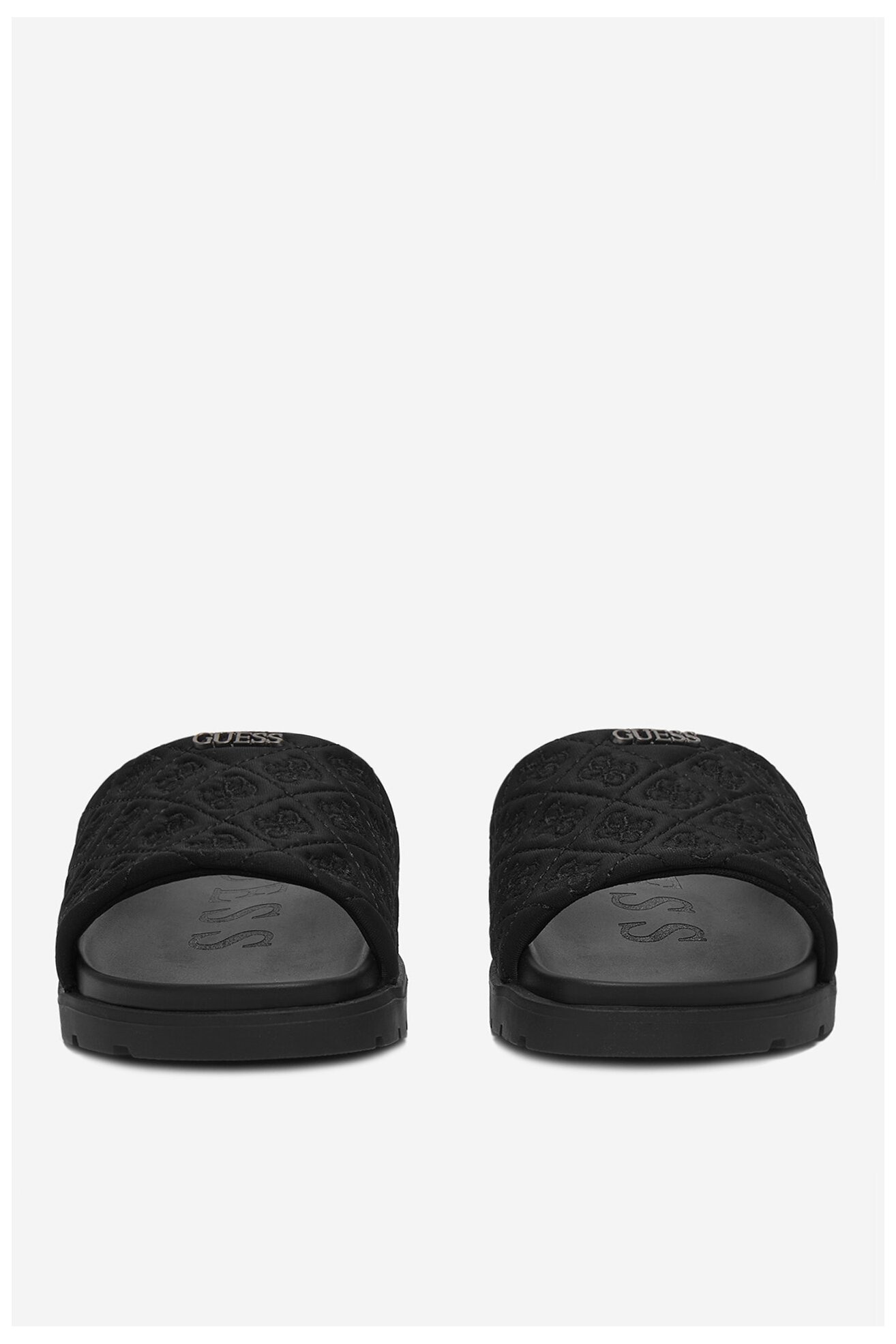 Klapki GUESS CEOWB-BS6702-01 Czarny