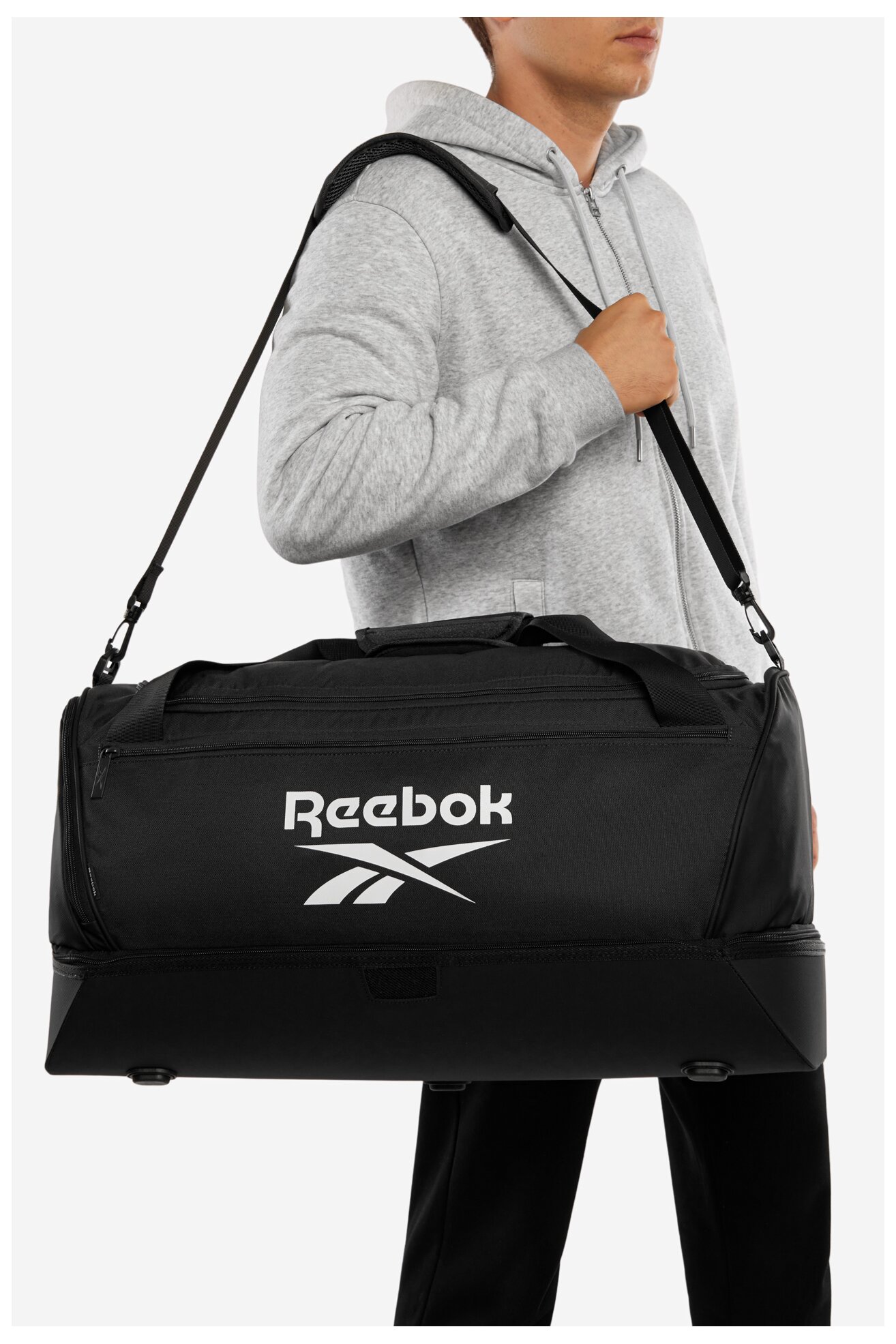 Utazó táska Reebok RBK-011-CCC-05 SZÜRKE