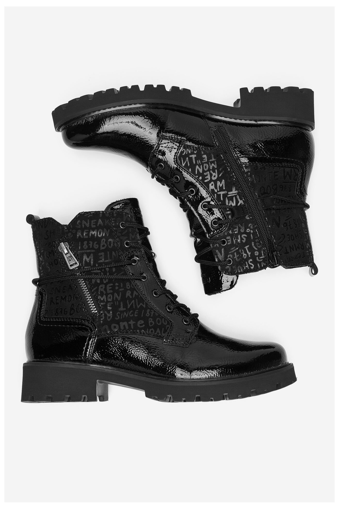 Csizma Remonte D8659-03 FEKETE