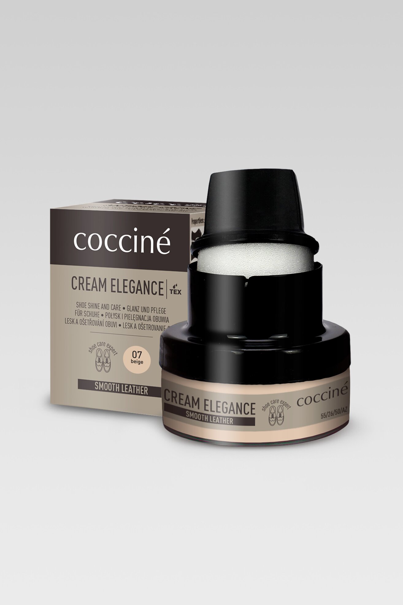 Kosmetyki do obuwia Coccine CREAM ELEGANCE 50 ML Beżowy