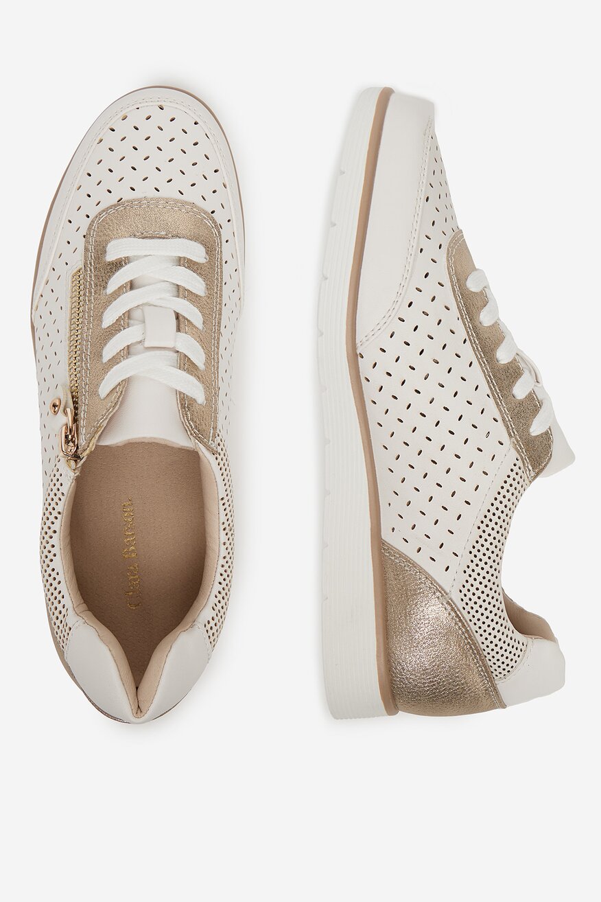 
                Напівчеревик Clara Barson БІЛИЙ - 5906751007945