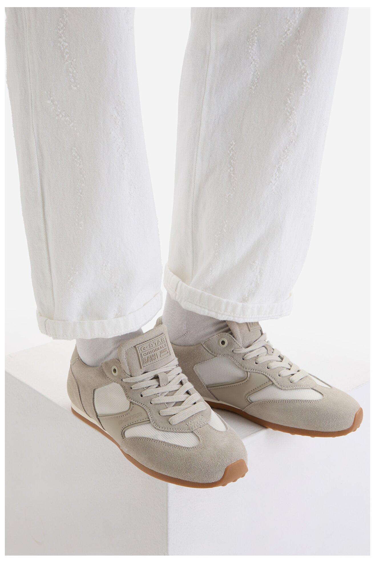 Sneakers G-STAR RAW CEO-YB25D33-5 Beżowy