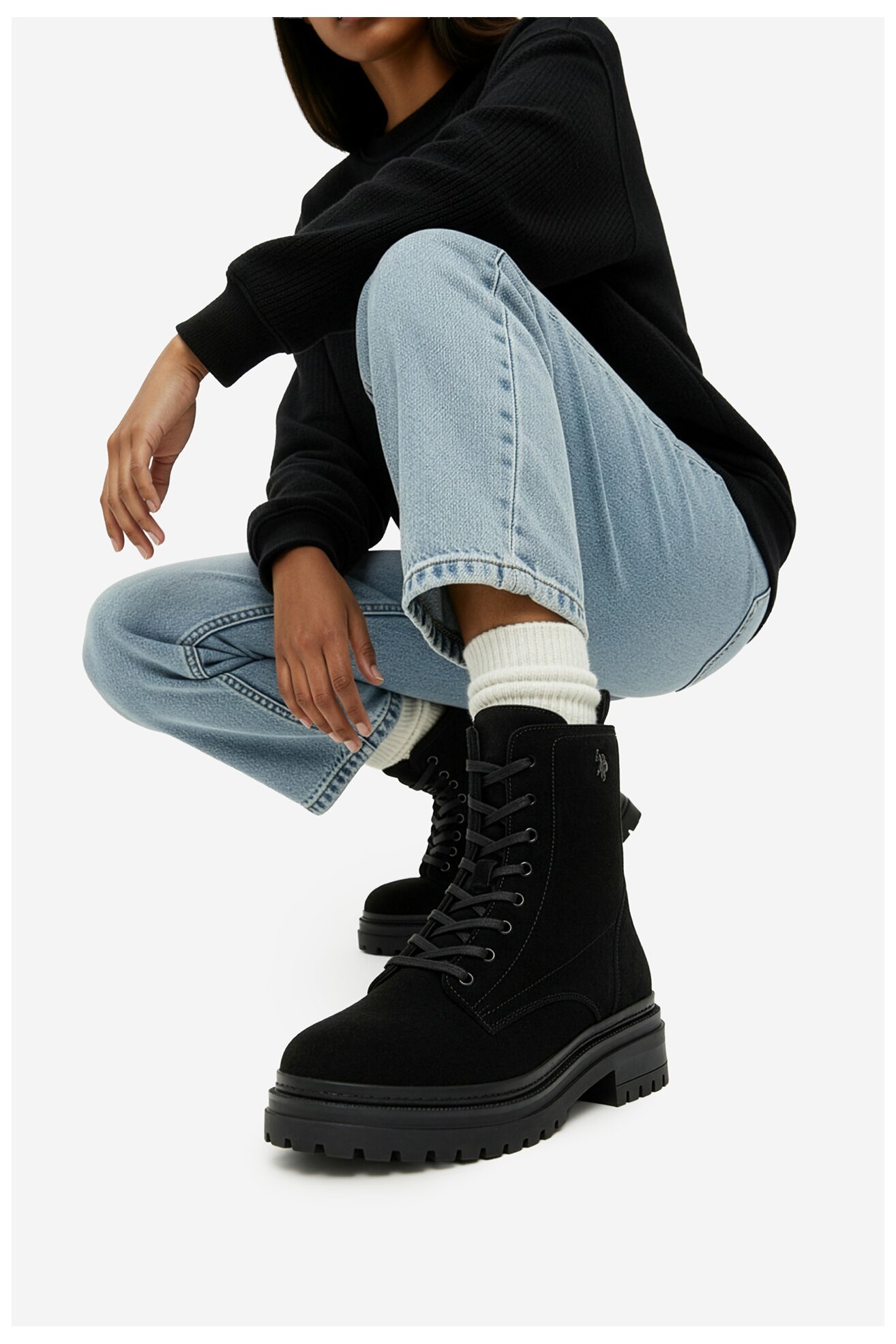 Trzewiki U.S. POLO ASSN. CEO-VIZAG002W/EL1 Czarny