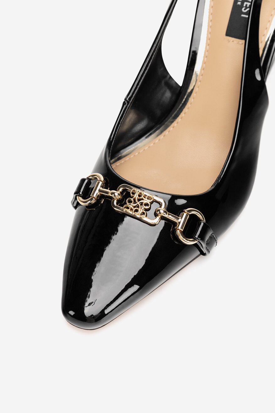 Pantofi cu toc NINE WEST NEGRU - 5906751031445